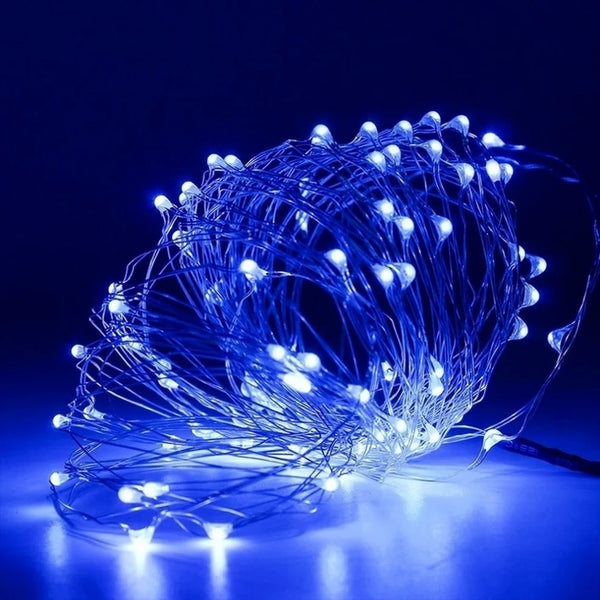 "Glimmering Glow: 6-Piece LED Fairy String Lights for Enchanting Décor"