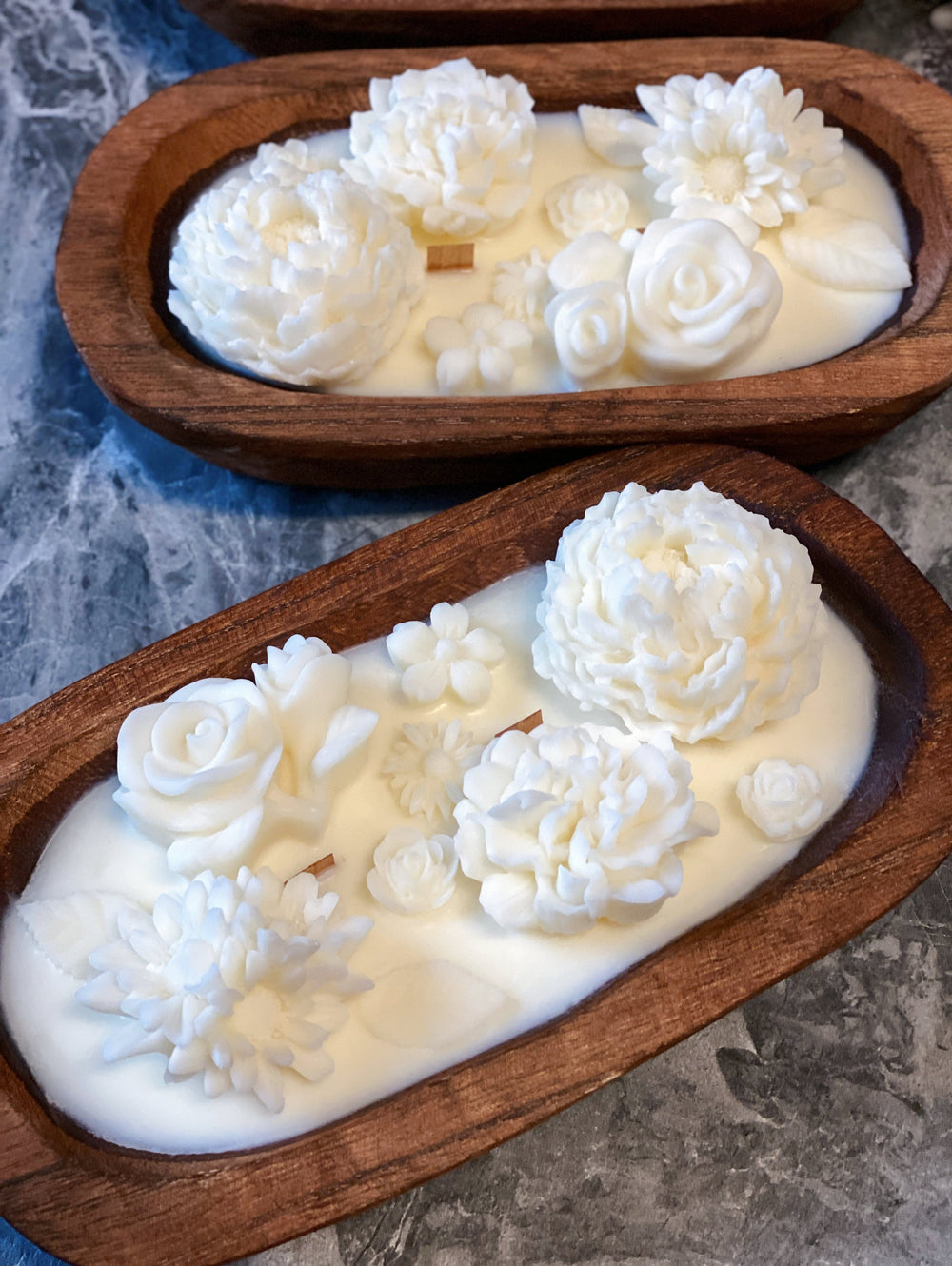 Botanical Garden Dough Bowl Candle