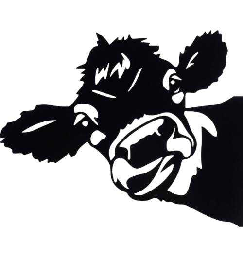 Cow - Metal Wall Art