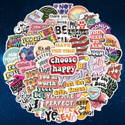 50pcs Inspirational Stickers, Vision Board Motivational Stickers for Adults