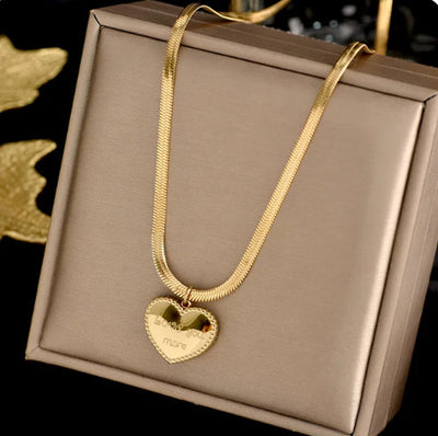 Fashion Luxury Necklace And 316L Titanium Steel Jewelry