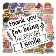 50pcs Inspirational Stickers, Vision Board Motivational Stickers for Adults