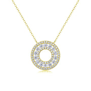 Reciprocating - A Fashionable And Luxurious Diamond Jewelry Pendant Set With Moissanite S925 Sterling Silver