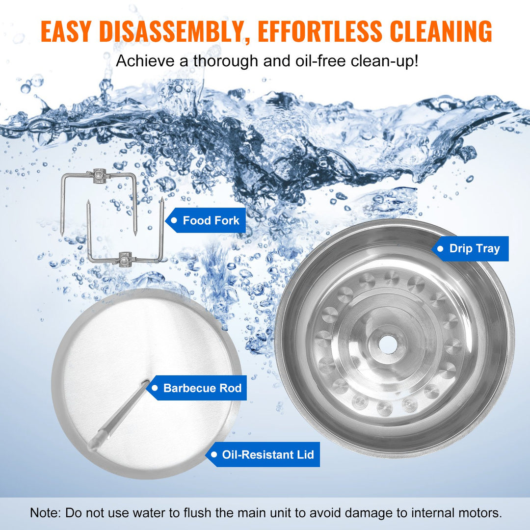 Shawarma Grill Machine, 13 Lbs Capacity