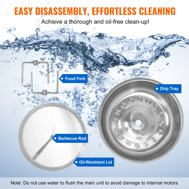 Shawarma Grill Machine, 13 Lbs Capacity