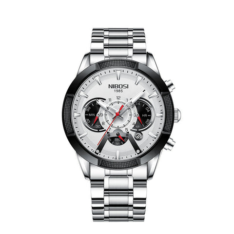 Nibosi waterproof luminous multifunctional men's watch