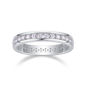 Diamond Ring Luxury Fashion Set Moissanite Silver Ring