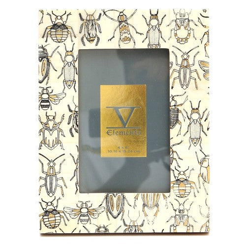 Decorative White Bone Table Top Photo Frame Picture Frame