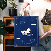 Prince Charming Gift Printed Gift Box Bow Gift Box