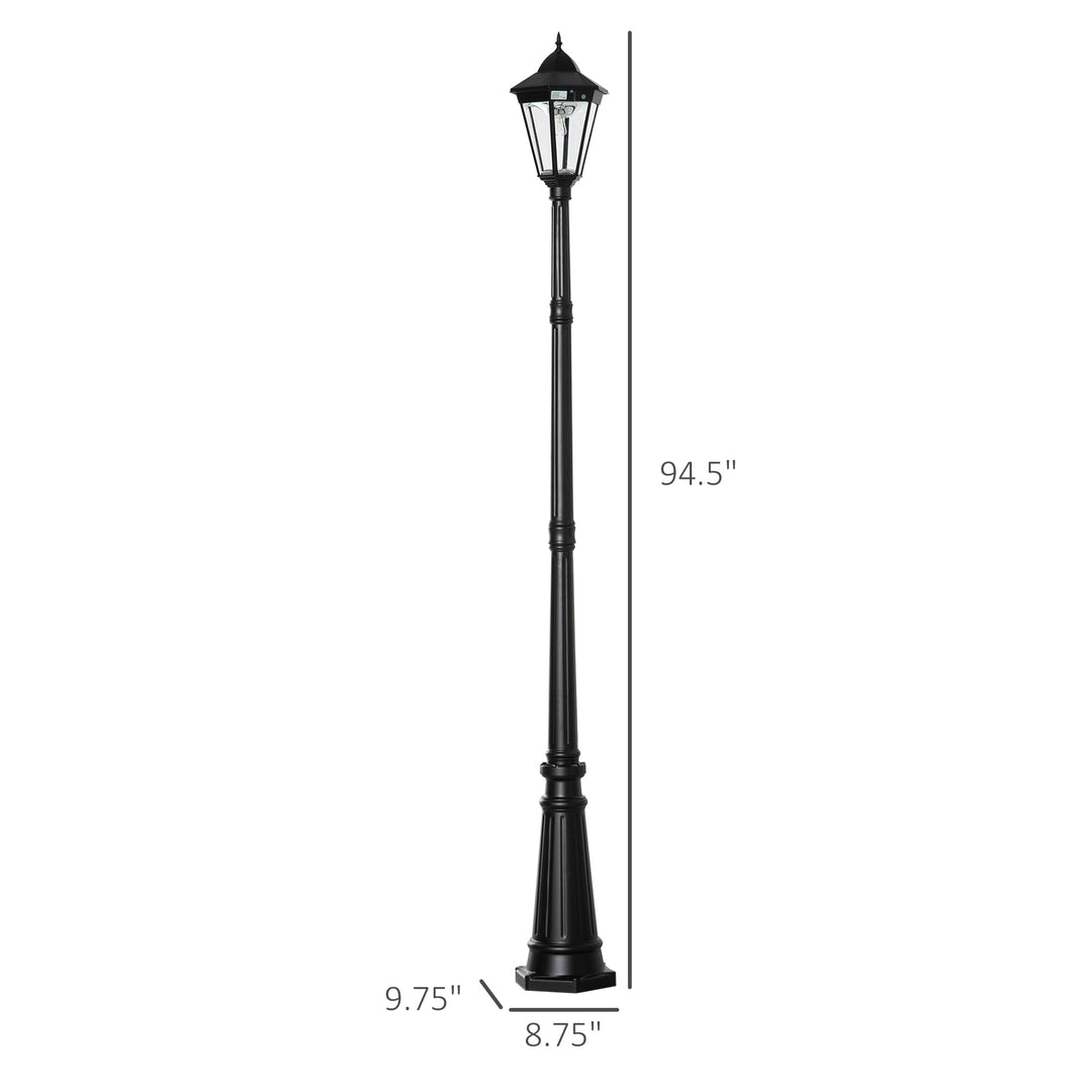92.5" Outdoor Lamp Post Light