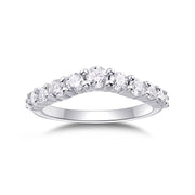 Crown Diamond Ring Wedding Ring Luxury Fashion Set Moissanite Silver Ring