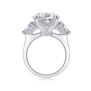 Soul Resonance - A Fashionable And Luxurious Jewelry Accessory Set With Moissanite S925 Sterling Silver And Platinum-plated Diamond