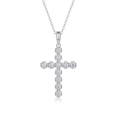 Entrusted - A Fashionable And Luxurious Diamond Jewelry Pendant Set With Moissanite S925 Sterling Silver