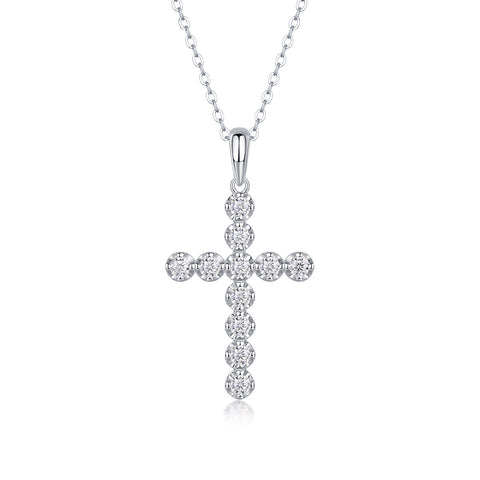 Entrusted - A Fashionable And Luxurious Diamond Jewelry Pendant Set With Moissanite S925 Sterling Silver