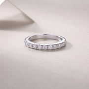 Parallel World Diamond Ring Luxury Fashion Set Moissanite Silver Ring