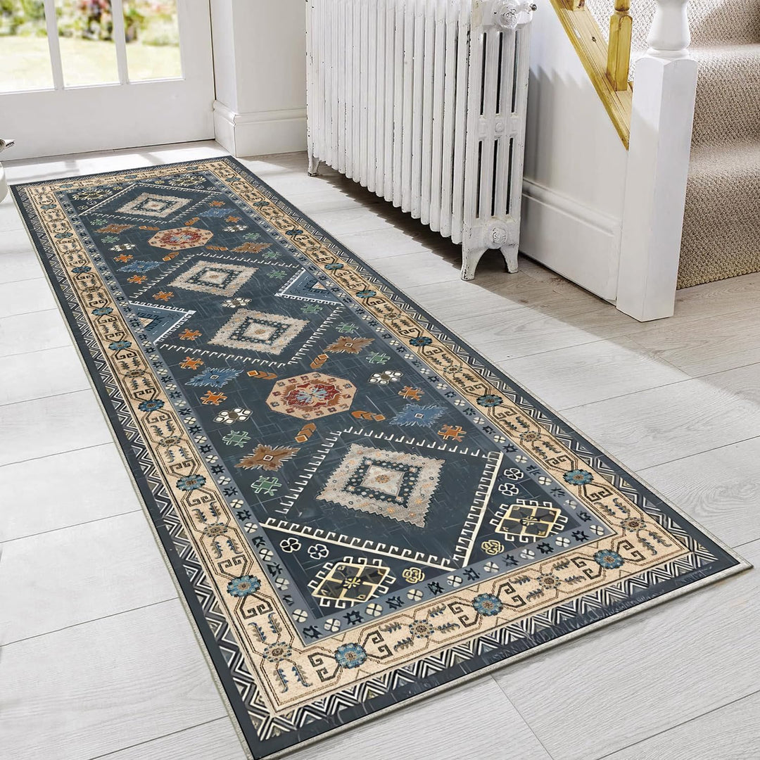 Boho Kitchen Rugs Sets 4 Piece With Runner Floral Kitchen Floor Mat Carpet Farmhouse Kitchen Rugs And Mats Non Skid Washable Runner Rug For Kitchen Floor Sink