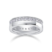 Galaxy Diamond Ring Wedding Ring Luxury Fashion Moissanite Silver Ring