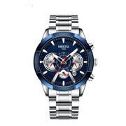 Nibosi waterproof luminous multifunctional men's watch