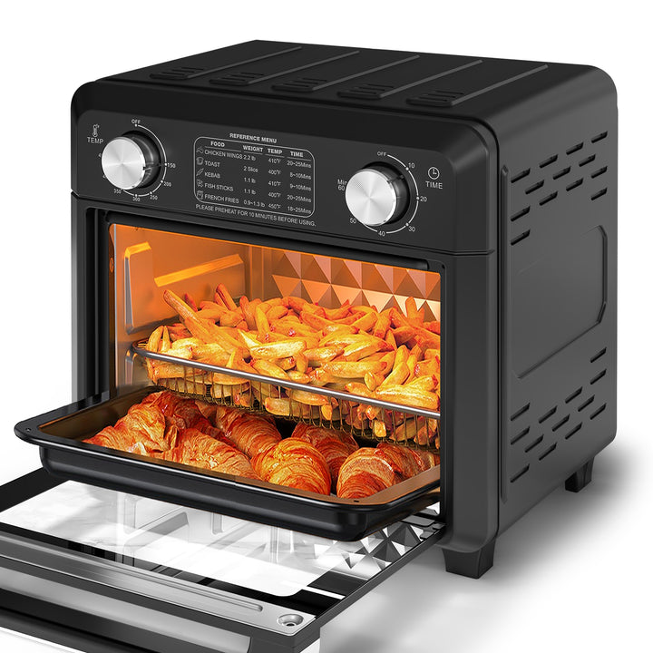 11QT Compact Air Fryer Toaster Oven, 1000W, Convection Countertop