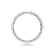 Diamond Ring Luxury Fashion Set Moissanite Silver Ring