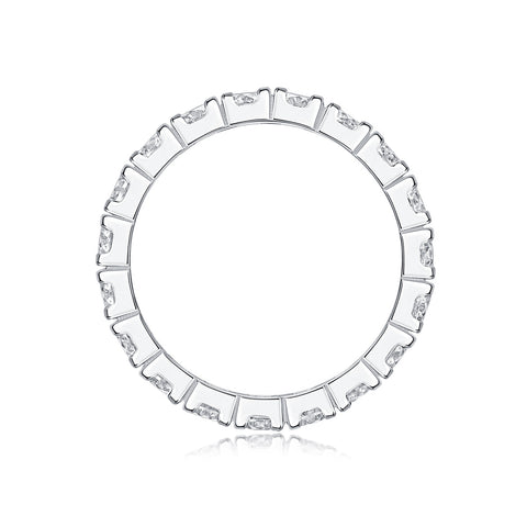 Starry Sky Diamond Ring Luxury Fashion Set Moissanite Silver Ring