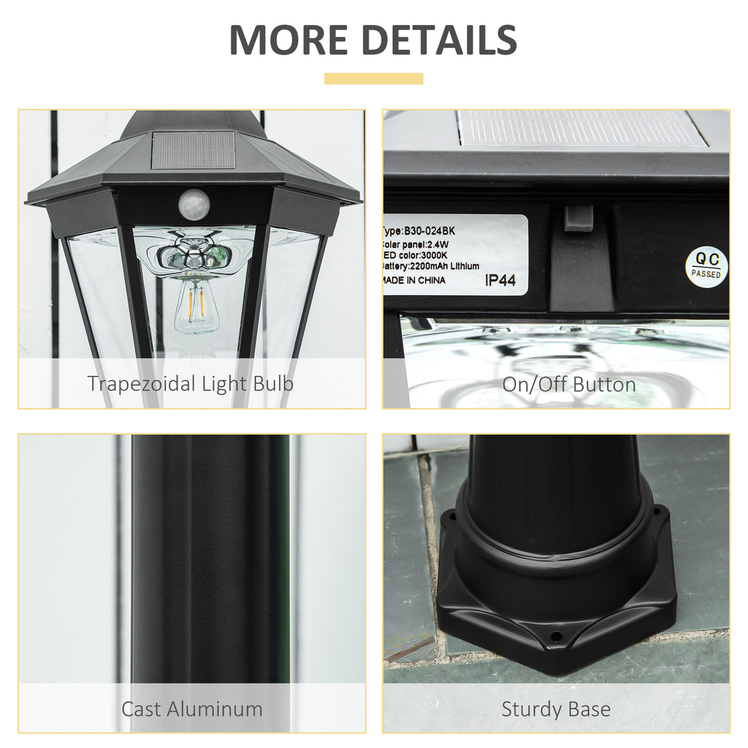 92.5" Outdoor Lamp Post Light