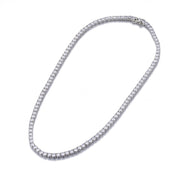 Fashion Cuban Chain Women's Gold Plated Zircon Jewelry