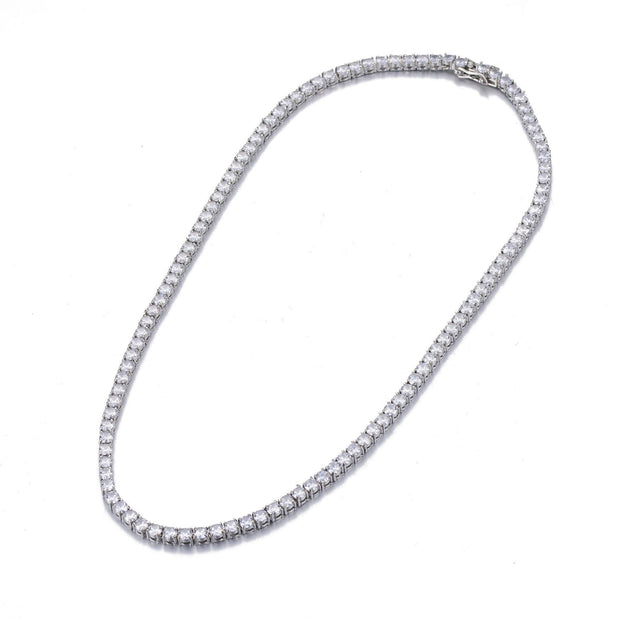 Fashion Cuban Chain Women's Gold Plated Zircon Jewelry
