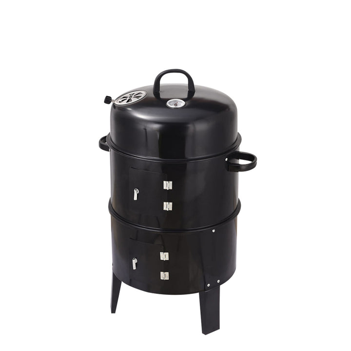 Double Layer Smokeless BBQ Grill & Braising Oven