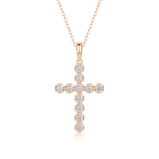Entrusted - A Fashionable And Luxurious Diamond Jewelry Pendant Set With Moissanite S925 Sterling Silver