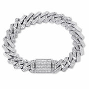Zircon Rock Hip Hop Men's Jewelry Bracelet