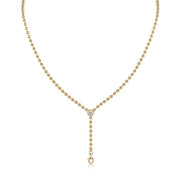 Time Interlaced - A Trendy Diamond Jewelry Necklace Pendant Set