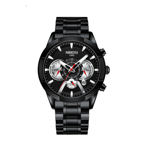 Nibosi waterproof luminous multifunctional men's watch