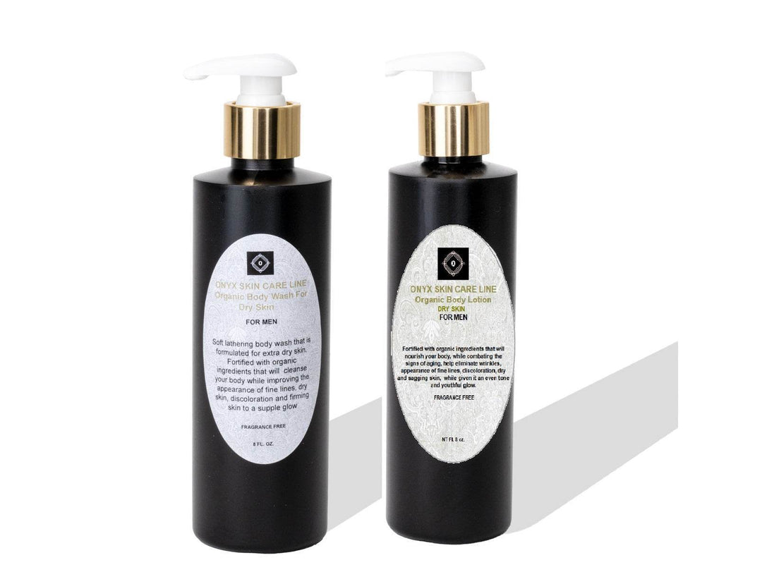 ORGANIC ANTI-AGING DUO SYSTEM FOR DRY SKIN -  6 Fragrances - for MEN