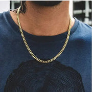 Wrist Necklace Traditional Classic 7mm 25cm Hip Hop Jewelry Stainless Steel Positive