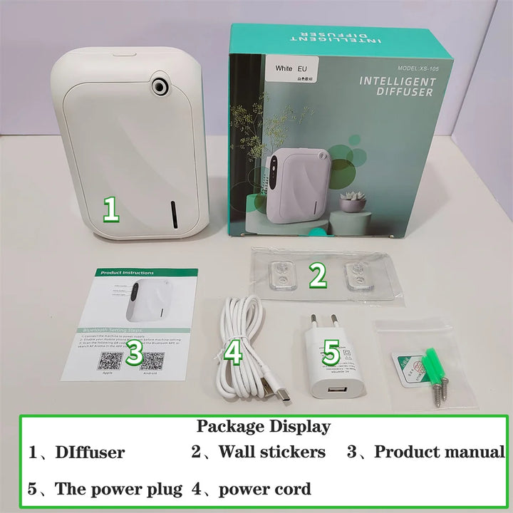 Aroma Diffuser Scent Machine Coverage 200m³ Bluetooth APP Control