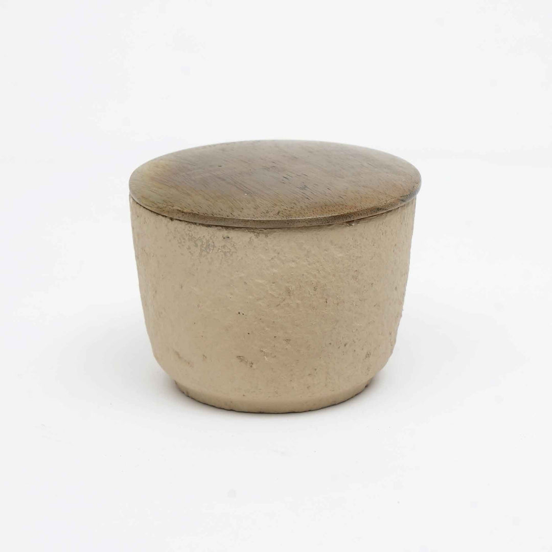 Jar Candle Ecomix Wax Fill With Wooden Lid Mimosa, 7oz