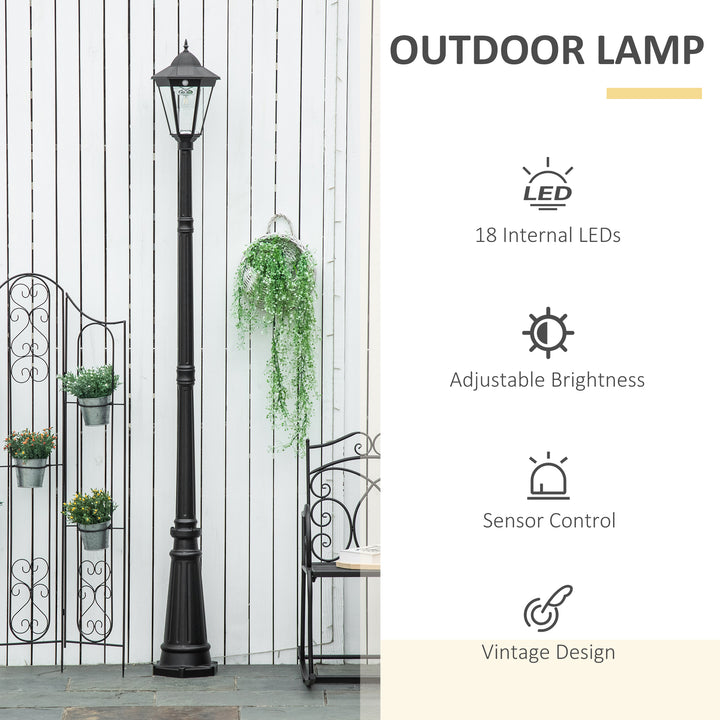 92.5" Outdoor Lamp Post Light