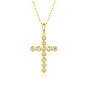 Entrusted - A Fashionable And Luxurious Diamond Jewelry Pendant Set With Moissanite S925 Sterling Silver