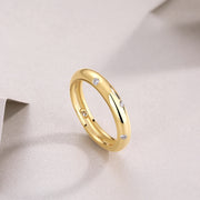 Starry Diamond Ring Wedding Ring Luxury Fashion Moissanite Silver Ring