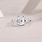 Starry Sky Mirror - A Fashionable Diamond Jewelry Piece Set With Moissanite S925 Sterling Silver And Platinum Diamond Ring