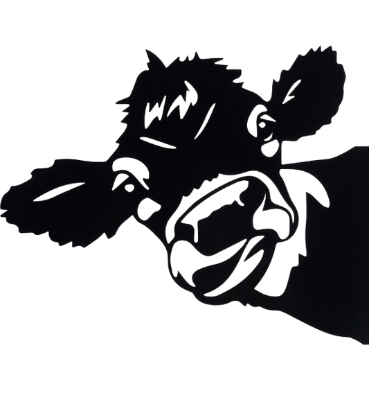 Cow - Metal Wall Art