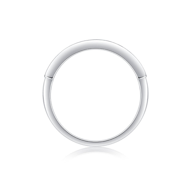 Diamond Ring Luxury Fashion Set Moissanite Silver Ring