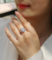 Camellia - A Fashionable Jewelry Ring Set