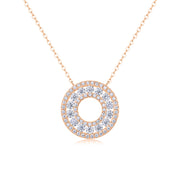 Reciprocating - A Fashionable And Luxurious Diamond Jewelry Pendant Set With Moissanite S925 Sterling Silver