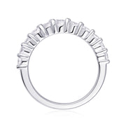 Crown Diamond Ring Wedding Ring Luxury Fashion Set Moissanite Silver Ring