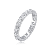 Starry Sky Diamond Ring Luxury Fashion Set Moissanite Silver Ring