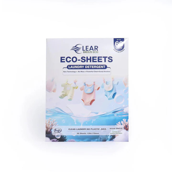 Eco Friendly Laundry Sheets | Biodegradable Detergent Strips